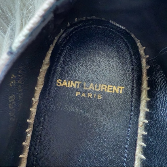 YSL SAINT LAURENT Pink Star Fun Espadrilles Size 37 (7) - Picture 3 of 10
